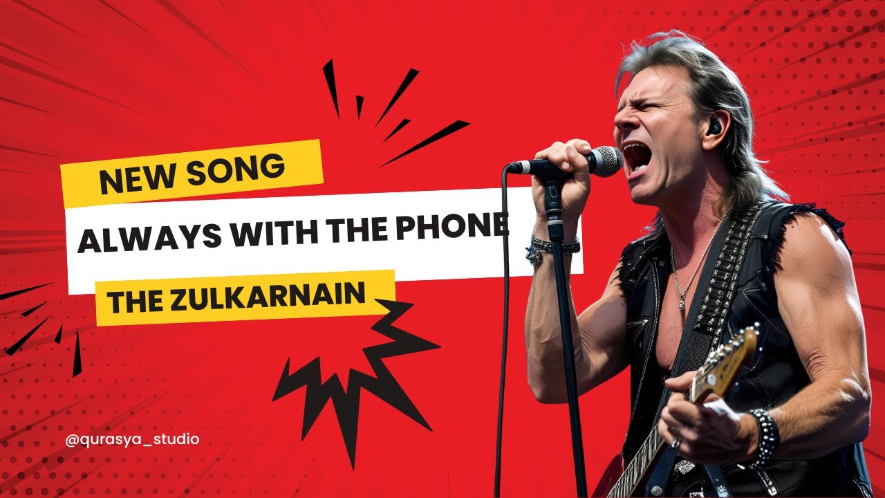 🔥 THE ZULKARNAIN - ALWAYS WITH THE PHONE musik slow rock || (OFFICIAL MUSIC VIDEO QURASYA)