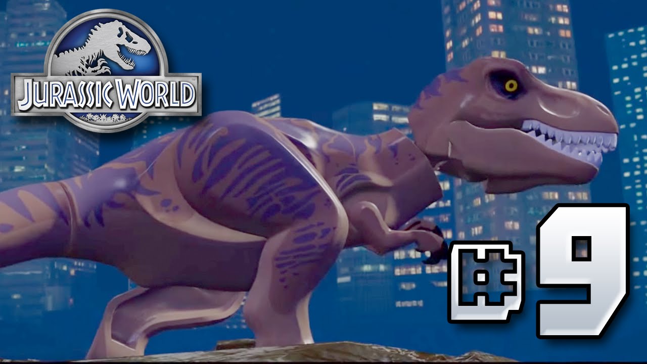 T.Rex In San Diego!! Jurassic World LEGO Game - Ep9