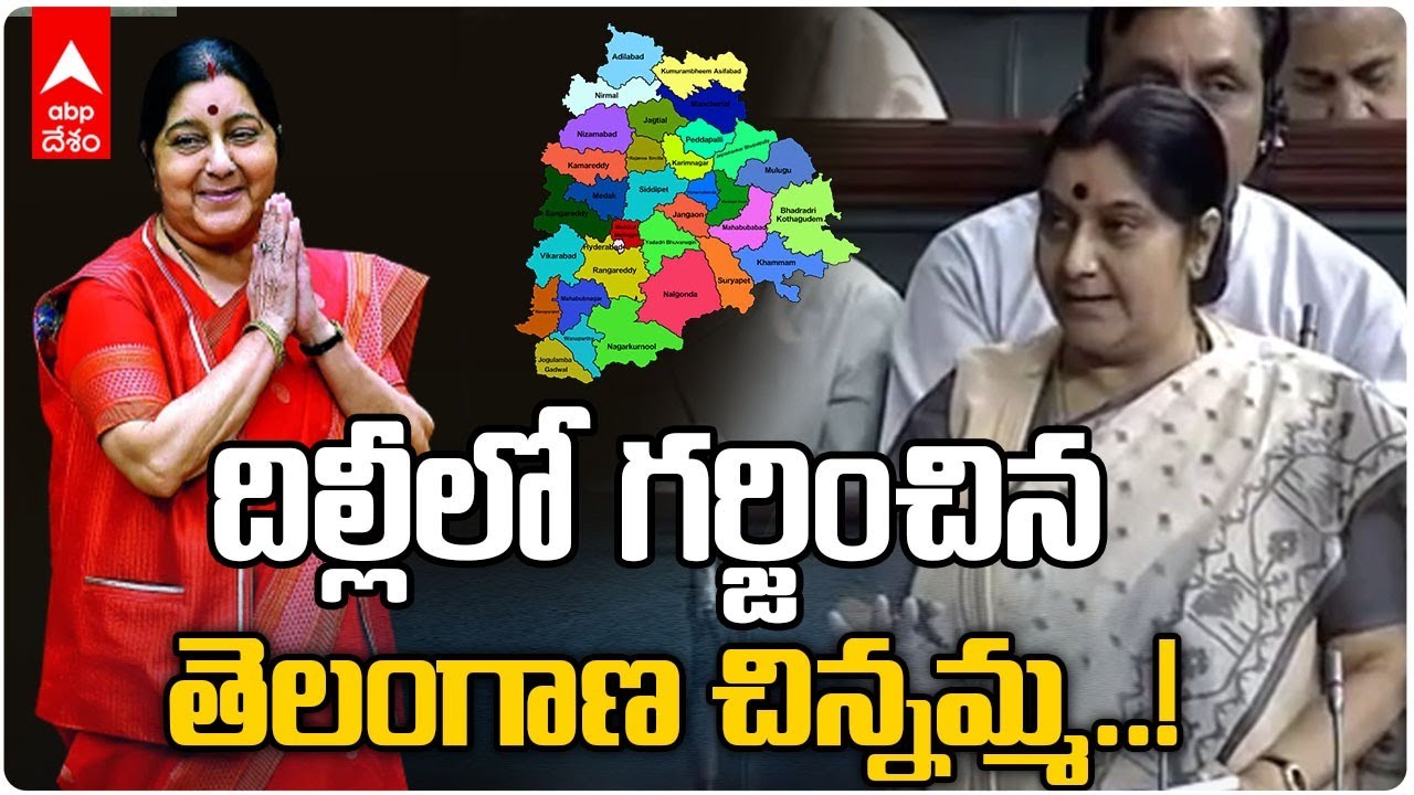 Telangana Chinamma Sushma Swaraj | సుష్మా స్వరాజ్ తెలంగాణ కోసం ఇంత చేశారని మీకు తెలుసా..! |ABP Desam