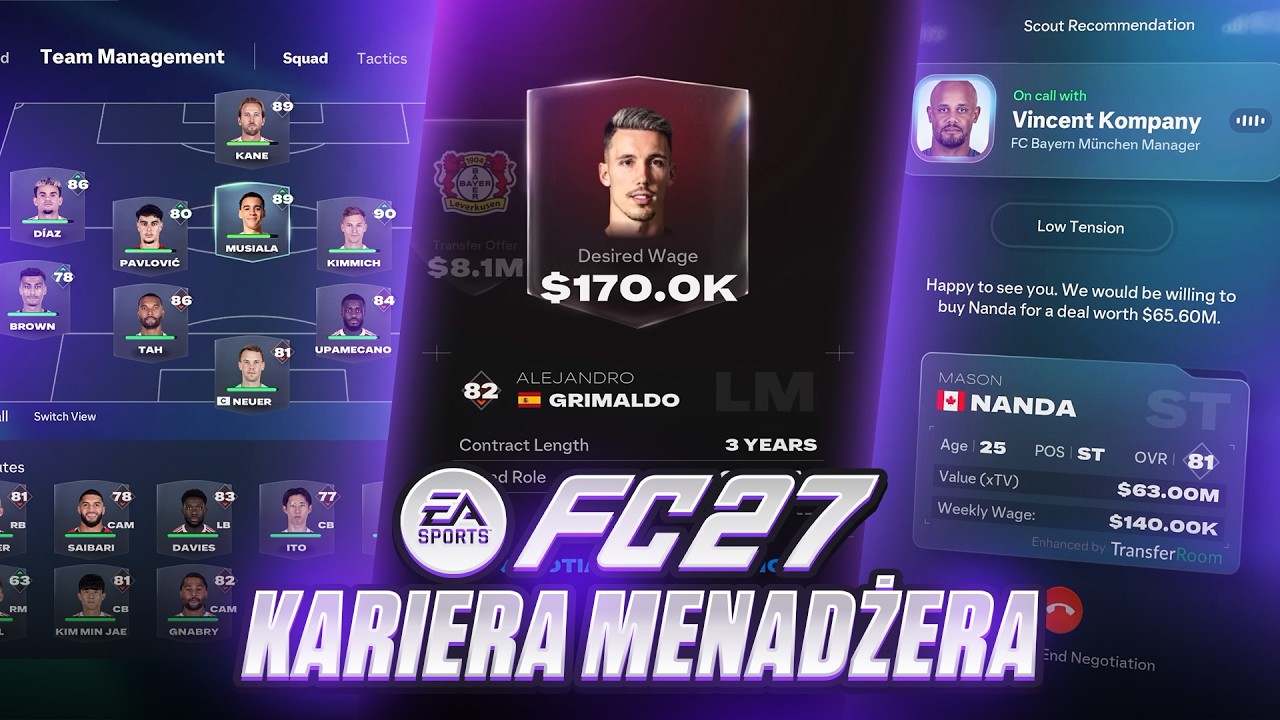 NEW FEATURES in MANAGER CAREER in FC 27!