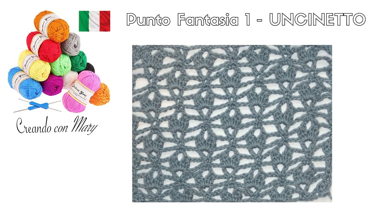 Collezione di motivi a uncinetto - Punto Fantasia 1