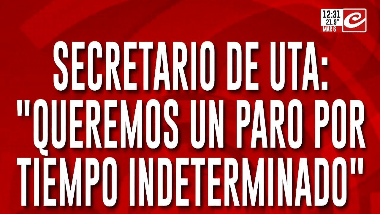 Secretario de UTA: 
