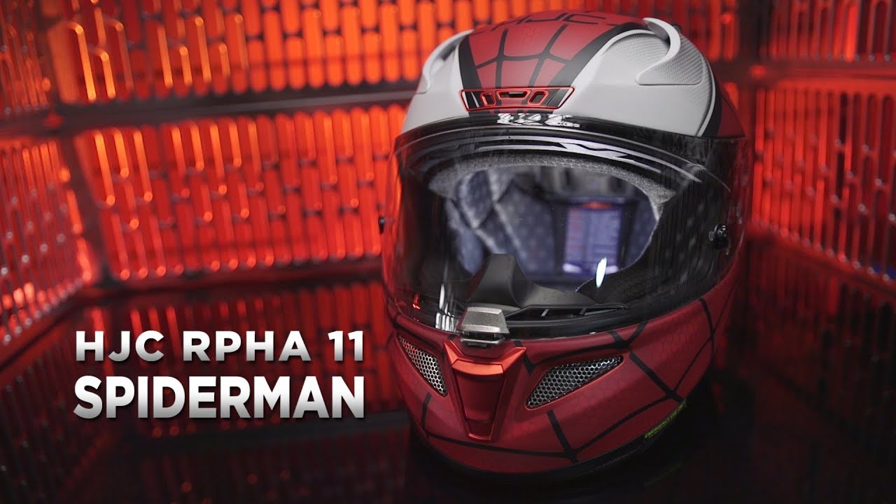 HJC RPHA 11 SPIDERMAN Integral Helmet