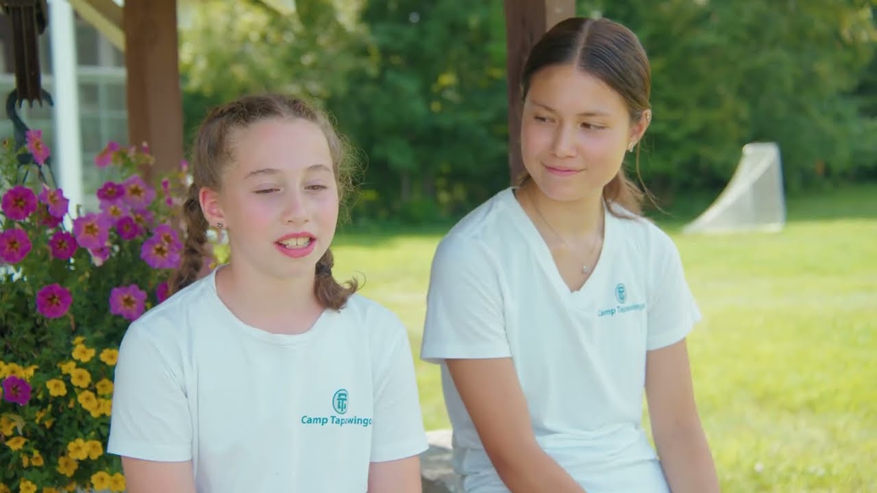 Camp Tapawingo's Big & Little Sister Program
