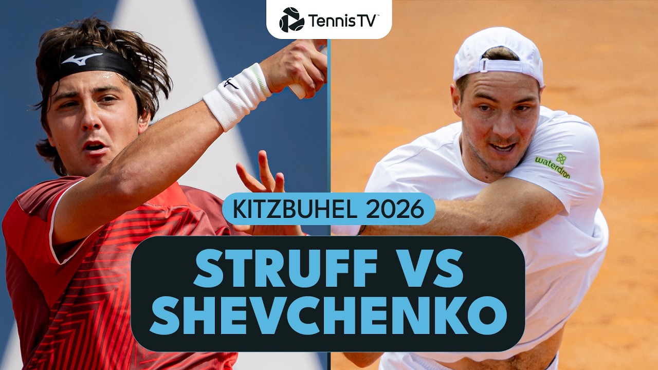 Jan-Lennard Struff vs Aleksandr Shevchenko Rollercoaster Match 🎢 | Kitzb&uuml;hel 2026