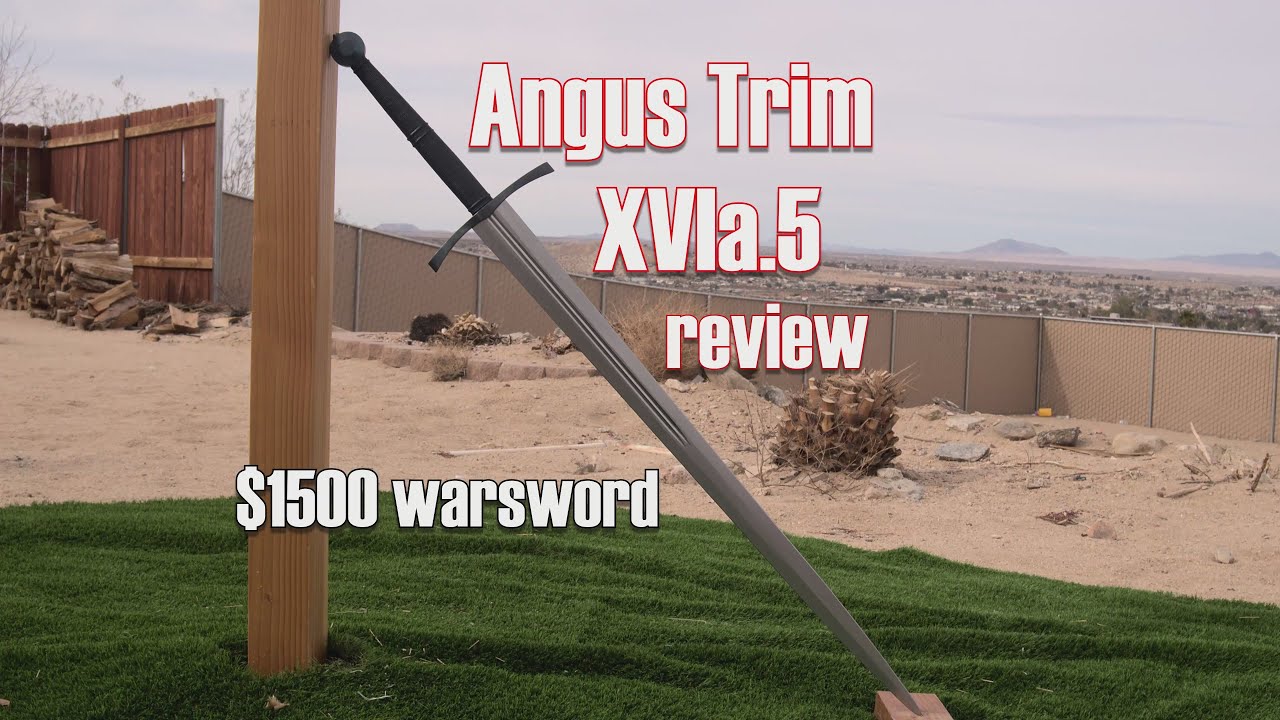 Обзор меча - Angus Trim XVIa 5 warsword