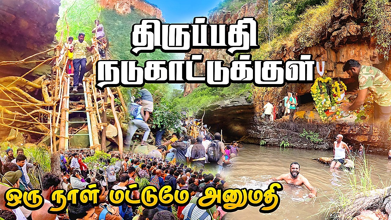 OIAY#4:  Ramakrishna Theertham | Tirupati Forest Hidden Spot 🔥 | Tamil Travel Vlog