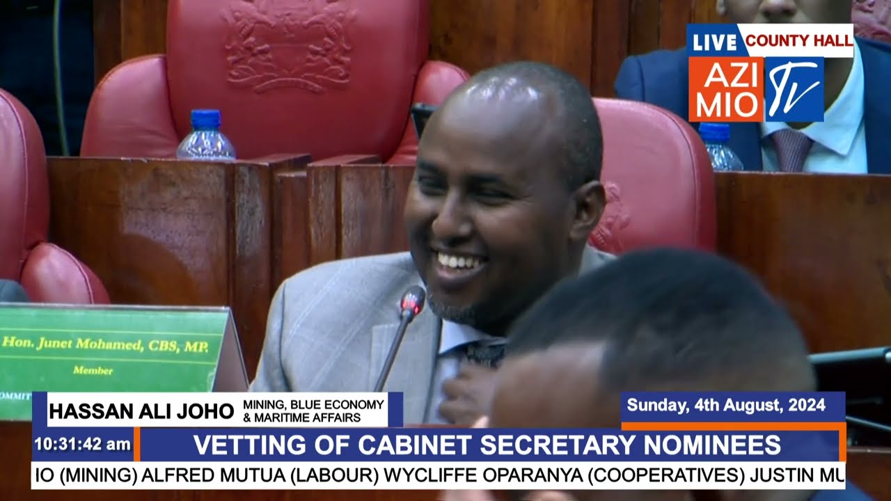 Joho DECLARES KSH 2 BILLION Networth, MPS React