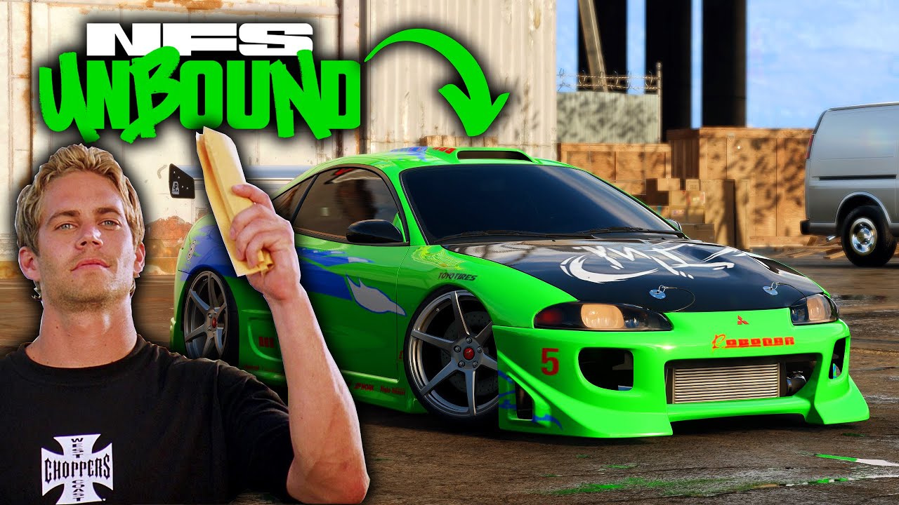 NFS Unbound - Paul Walker Mitsubishi Eclipse | Fast and Furious Car Build