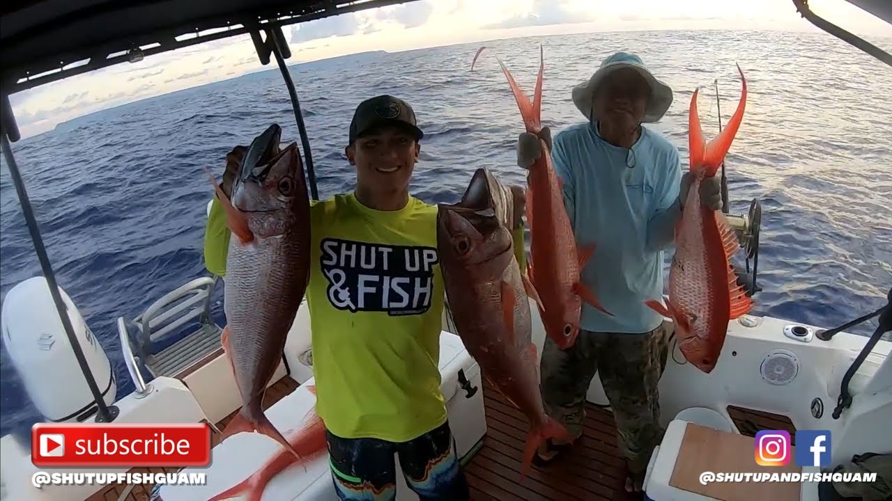 Deep Drop Fishing with the Master for the QUEENS (Onaga) | Catch and Cook {Shut up & Fish Guam}