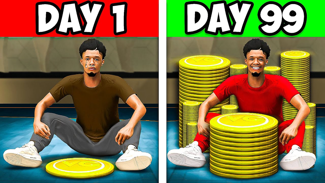 I survived 100 DAYS in the STAGE on NBA 2K23...