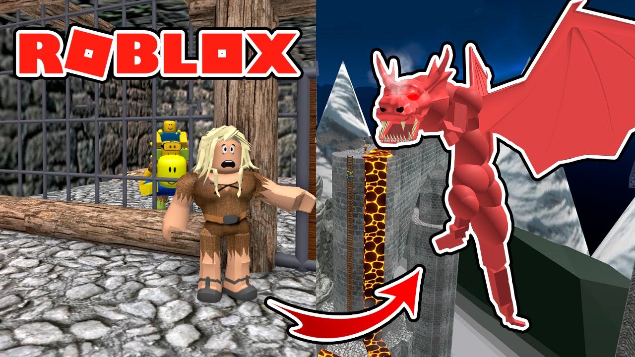 LA PRISI&Oacute;N DEL DRAGON l Escape The Dungeon Obby l JehxTp Roblox