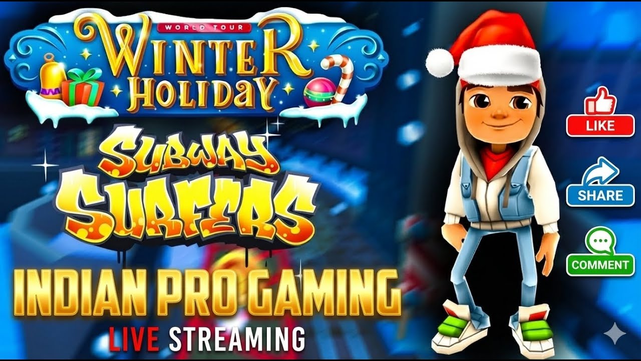 Subway Surfers Live Streaming || Indian Pro Gaming || #stackball #robloxgameplay