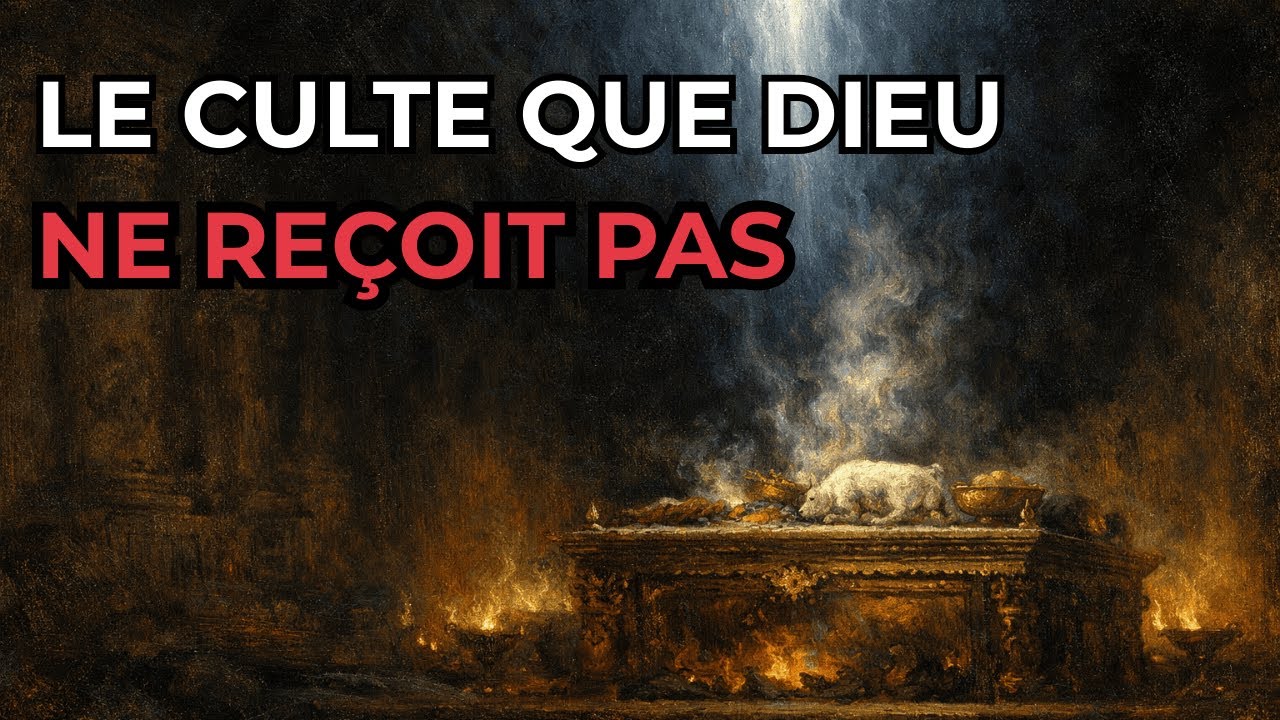 Le culte que Dieu ne reçoit PAS