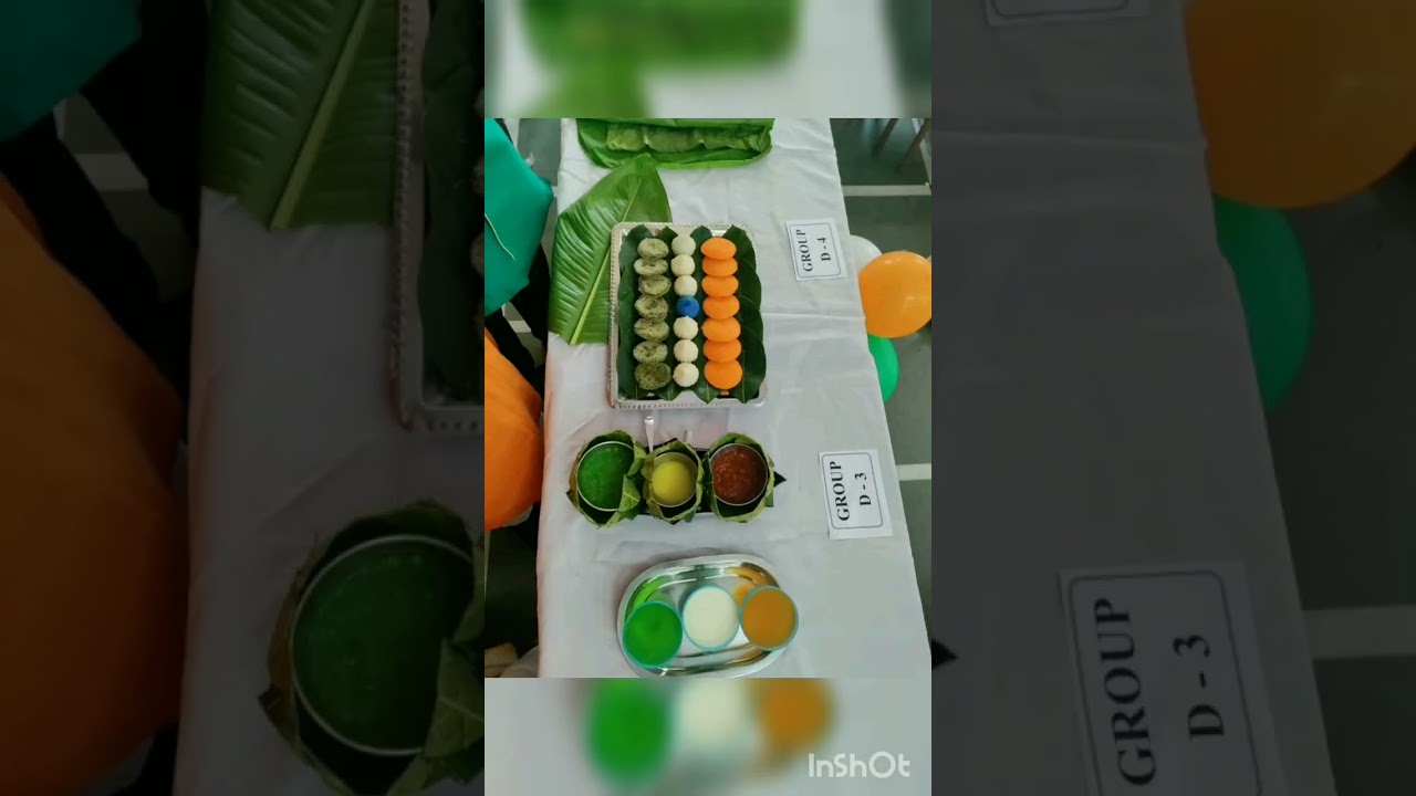 Tricolour food competition
