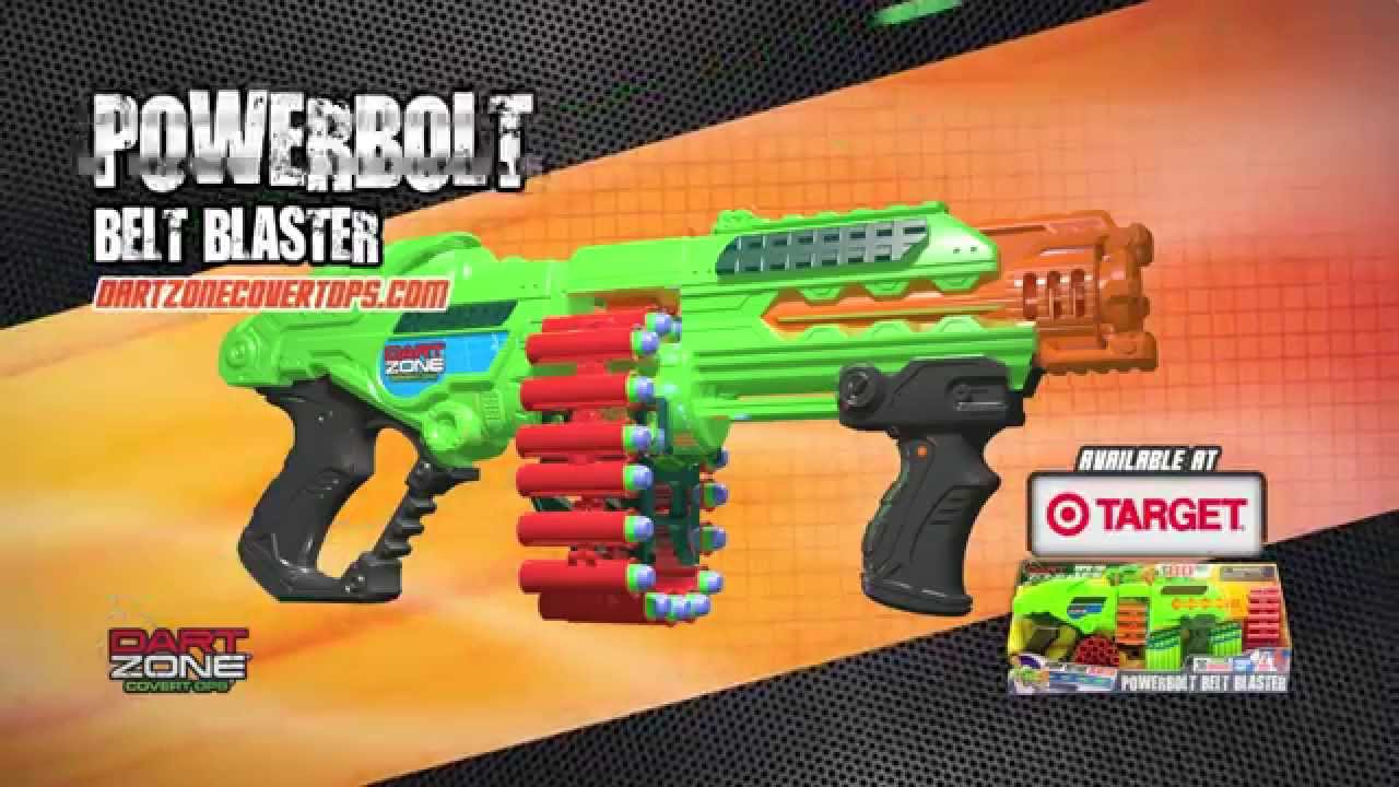 The PowerBolt Dart Blaster from Dart Zone Covert Ops