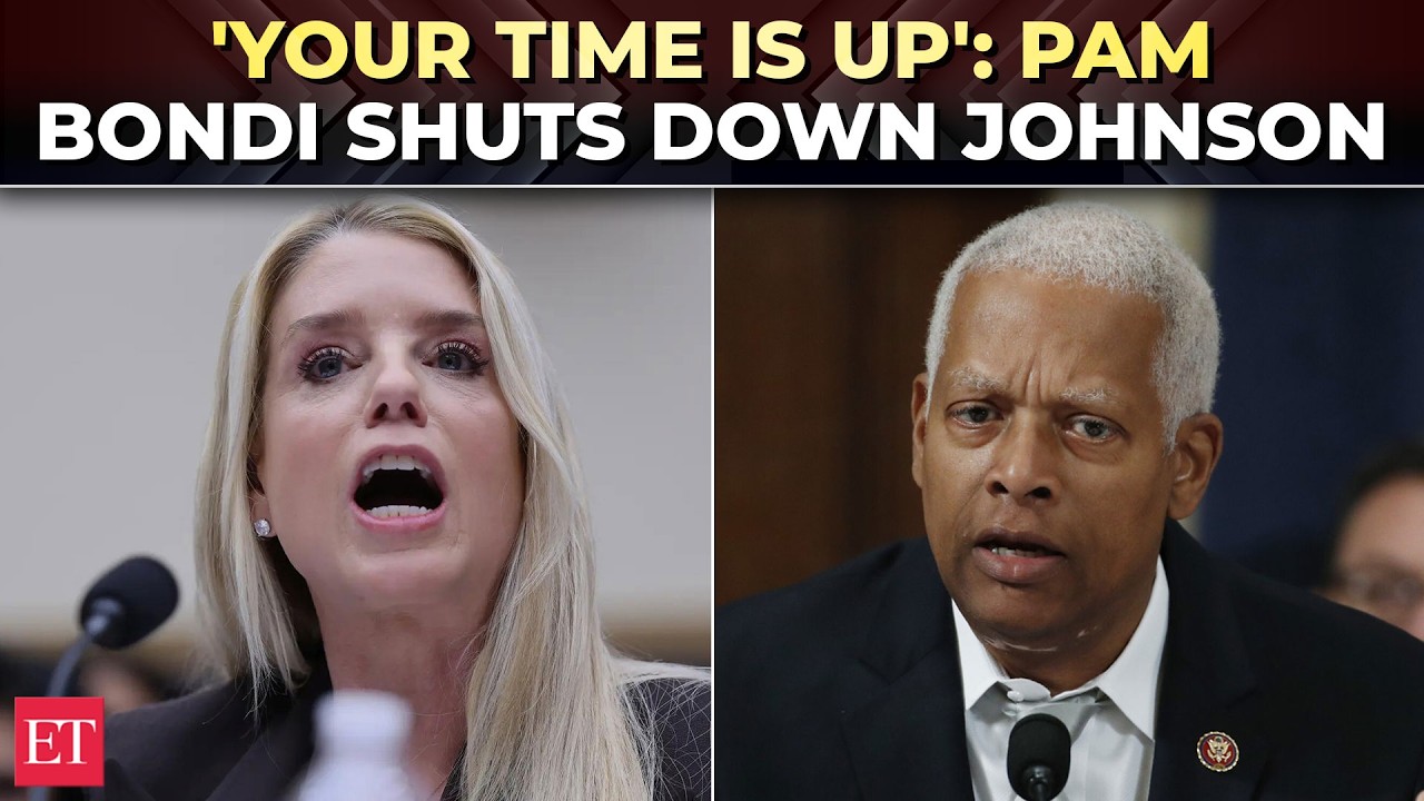 'Did you ask Merrick Garland this?': Pam Bondi clashes with Rep. Johnson over Epstein Files hearing