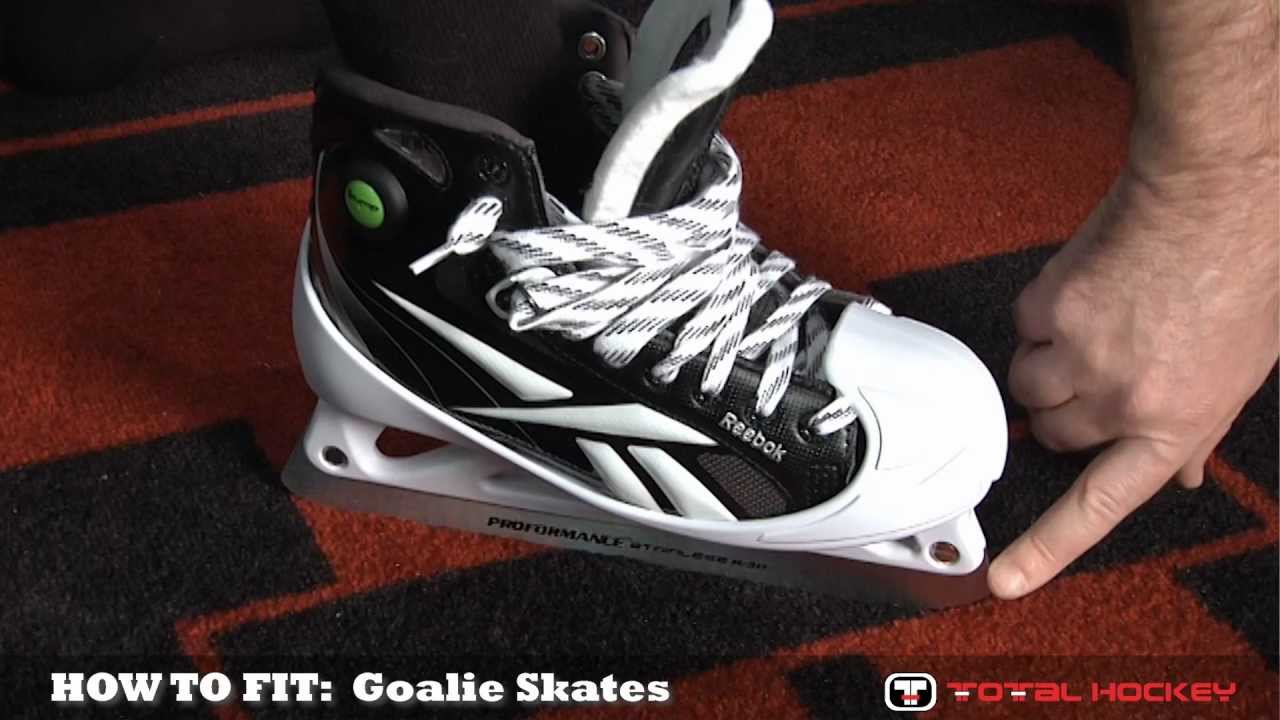 How To Fit Goalie Equipment: Goalie Skates
