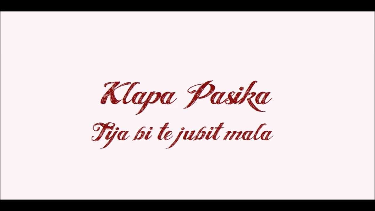 Klapa Pasika - Tija bi te jubit mala
