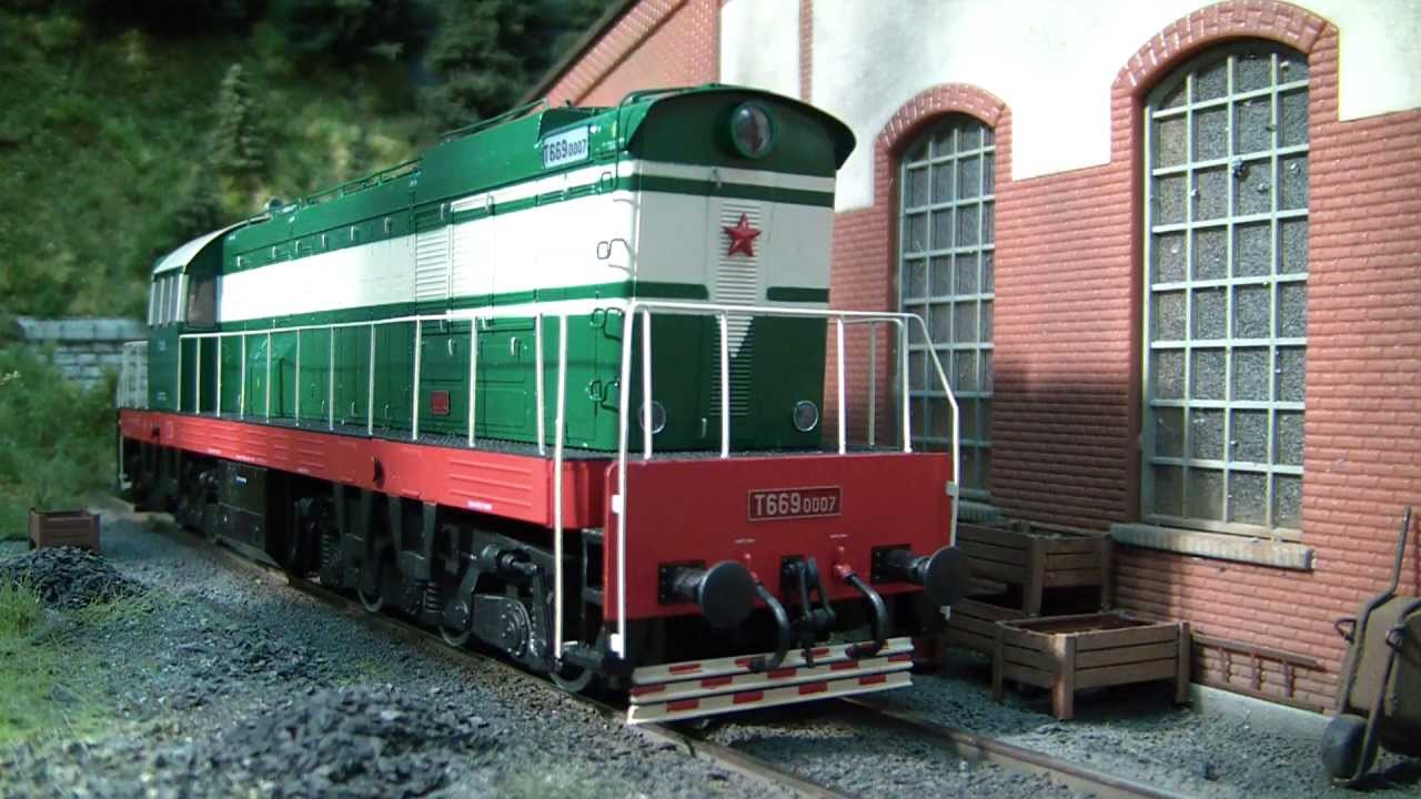 Modelová železnice - Jízda čmeláka T669.0007