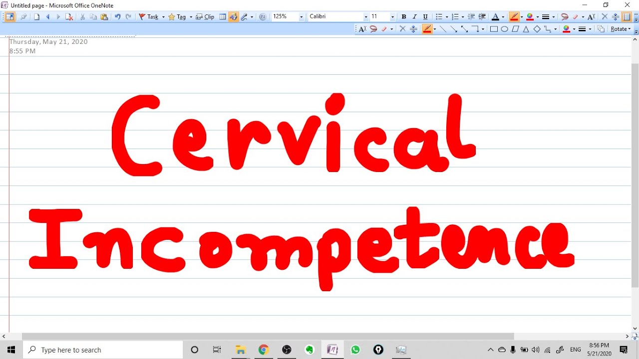 CERVICAL INCOMPETENCE - CONCEPT AND MANAGEMENT