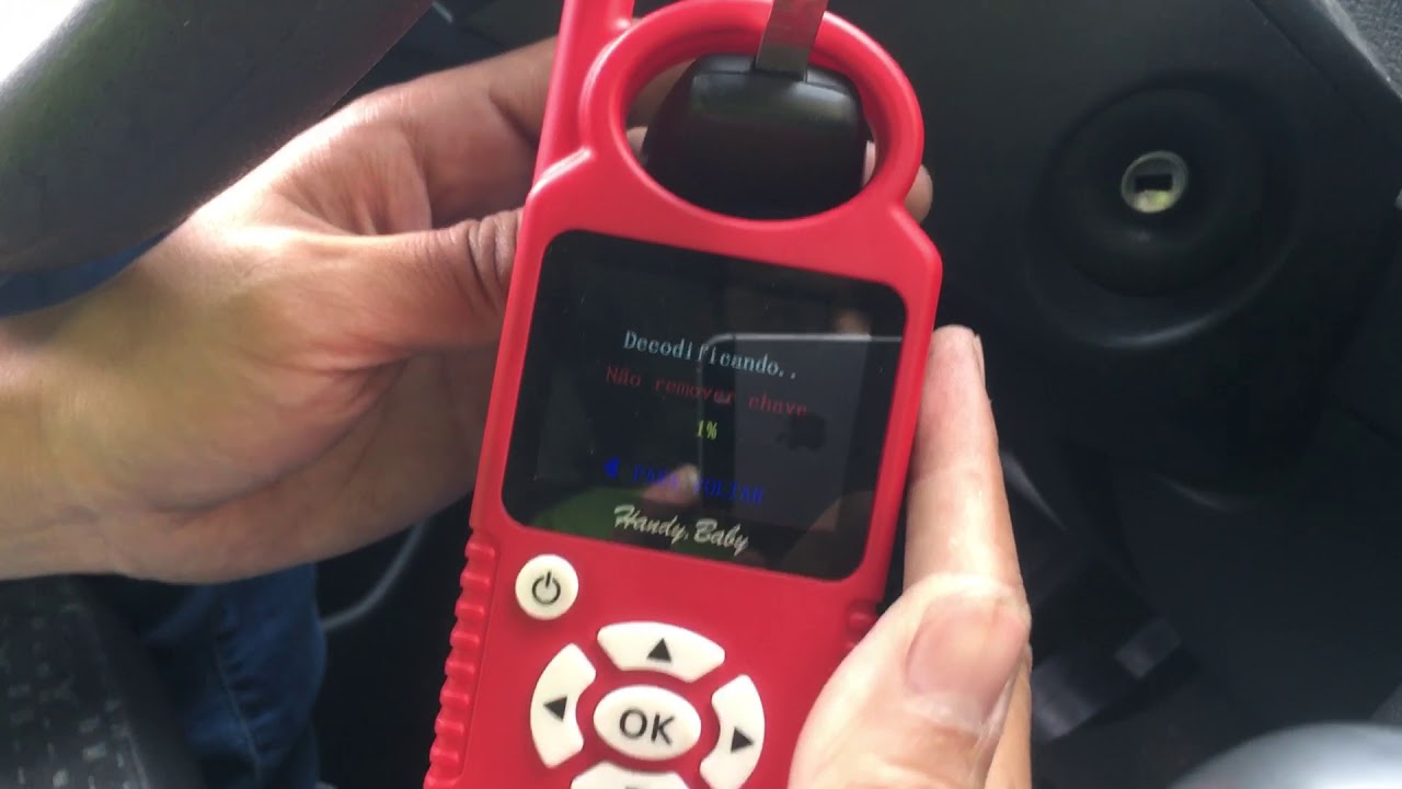 Clonagem chip renault master 2012 (HANDY BABY)