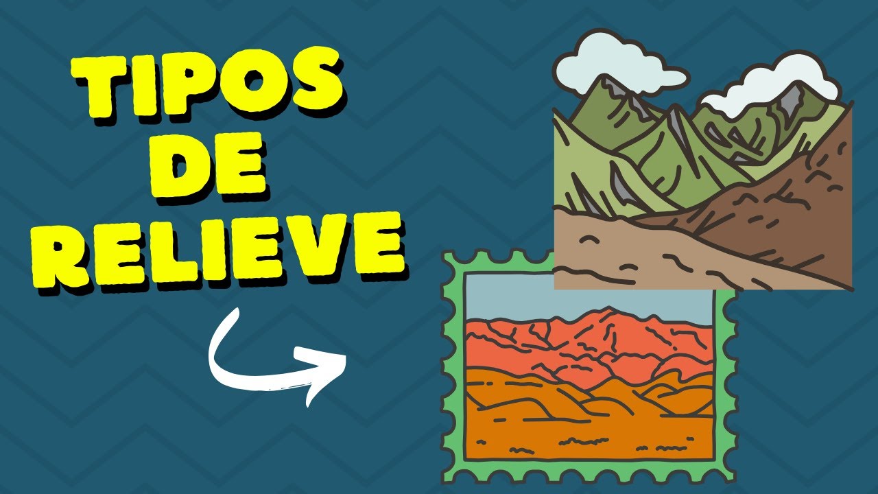 Tipos de Relieve (Continental y Oceánico)
