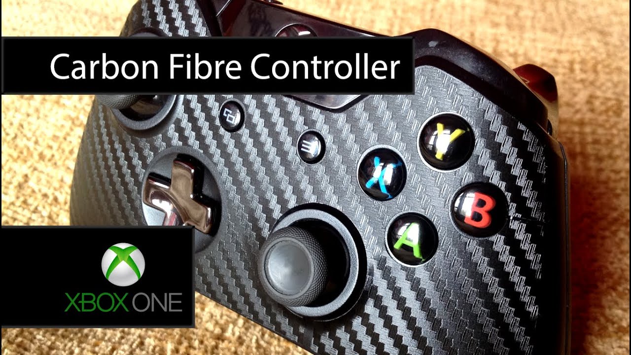 Xbox One Controller Carbon Fibre Skin Wrap