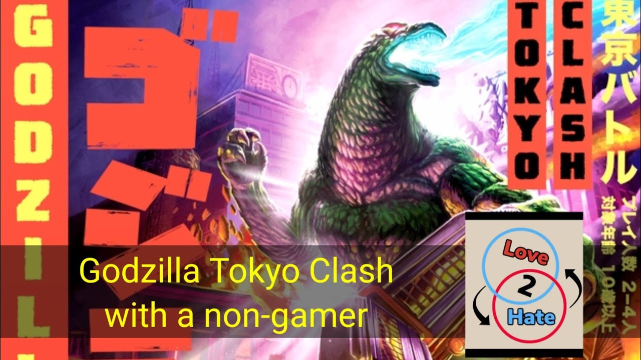 Godzilla Tokyo Clash with a non-gamer!