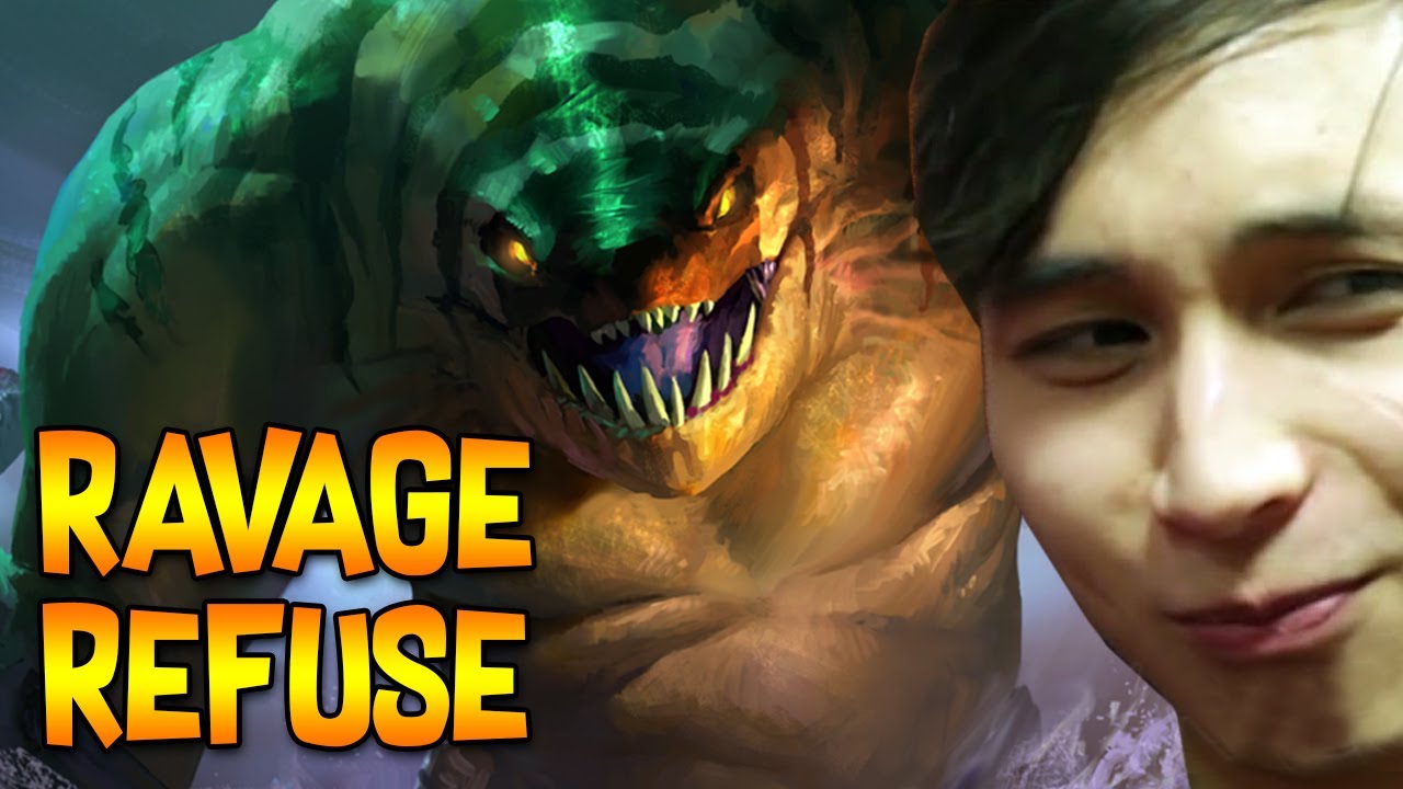 RUBICK REFUSES TO STEAL RAVAGE ◄ SingSing Dota 2 Moments