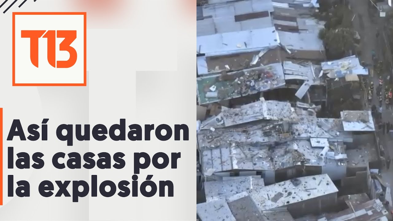 Así quedaron las casas afectadas por la explosión de gas en Lo Barnechea