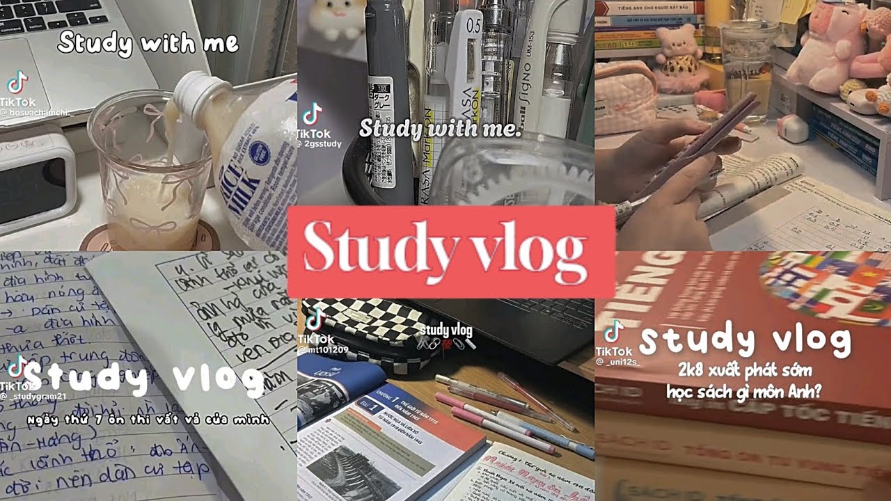 Study vlog| 📝Tổng hợp những video học bài trên tik tok #youtube #study #viralvideo
