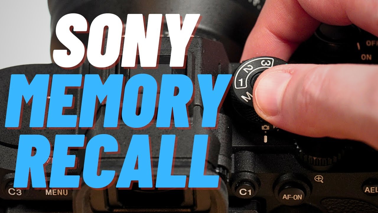Change Settings FAST! Sony Memory Recall Tutorial || Sony a7R V, a7 IV, a7S III