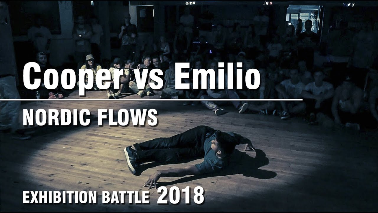 Cooper vs Emilio | EXHIBITION BATTLE | NORDIC FLOWS | SWEDEN | 05.08.18 - #bboy #bgirl #breakdance