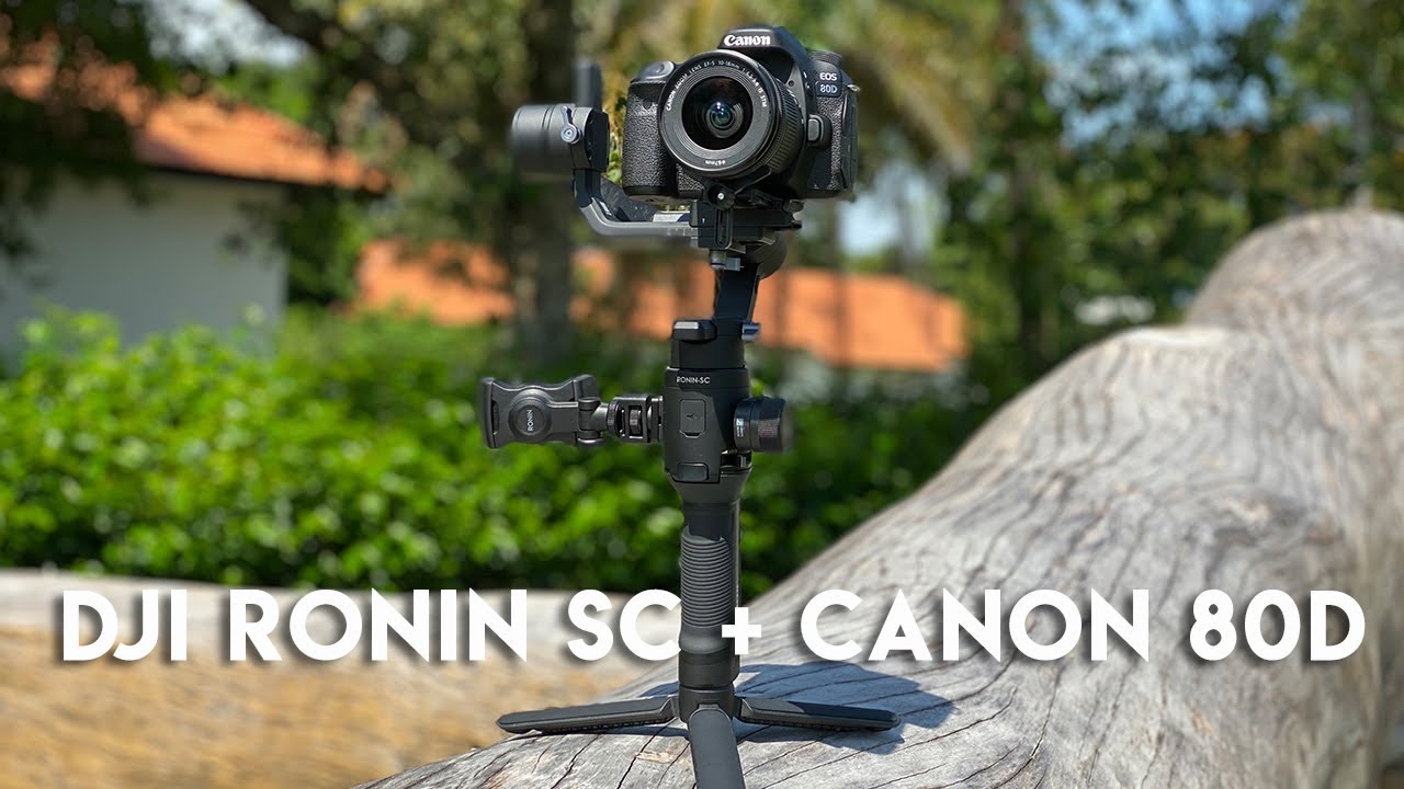 DJI Ronin-SC: Canon 80D Setup Tutorial + Activetrack Pro + Video Samples