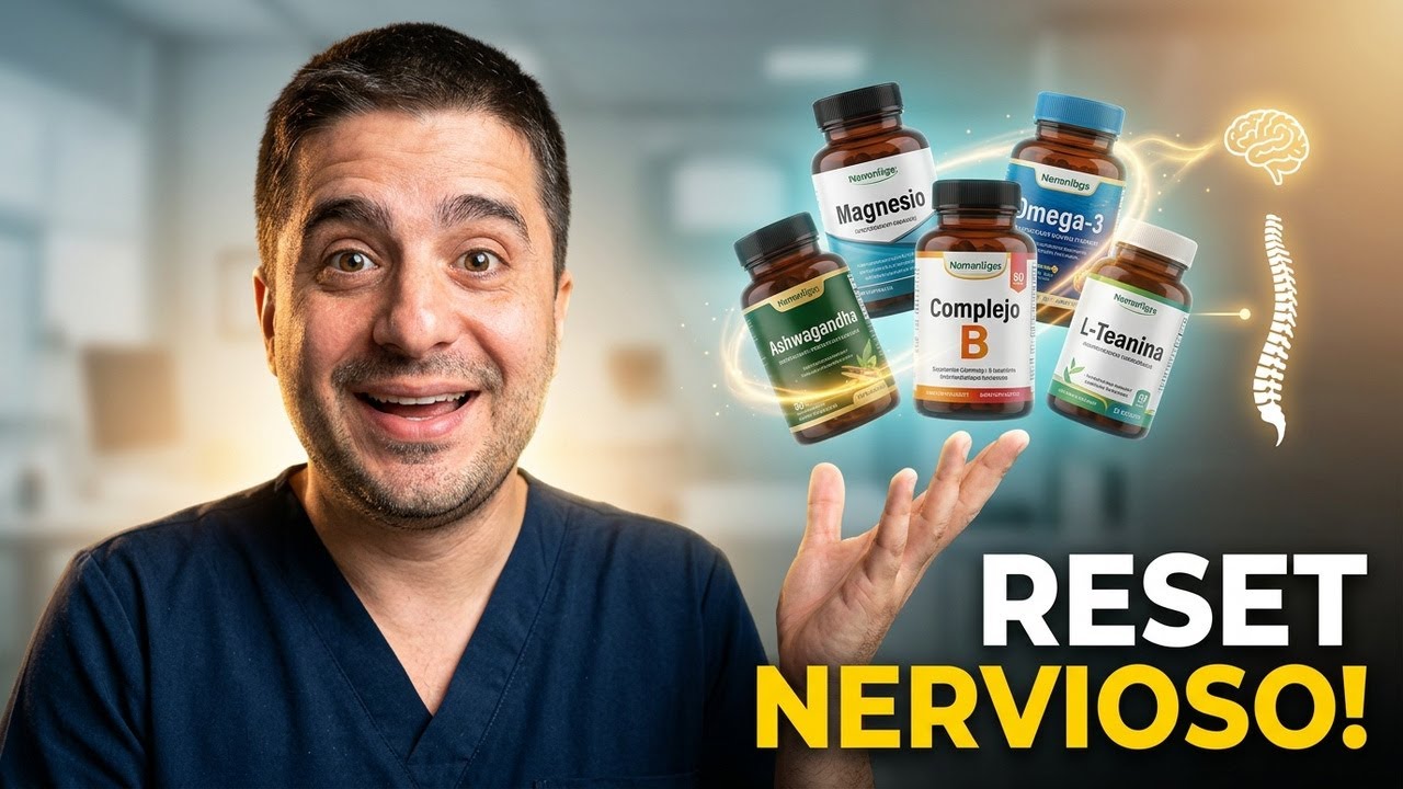 ¿Vives con Estrés? 5 Suplementos que 