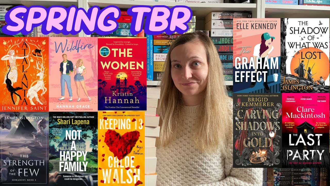 TOP 10 BOOKS TO READ THIS SPRING! *SPRING TBR*