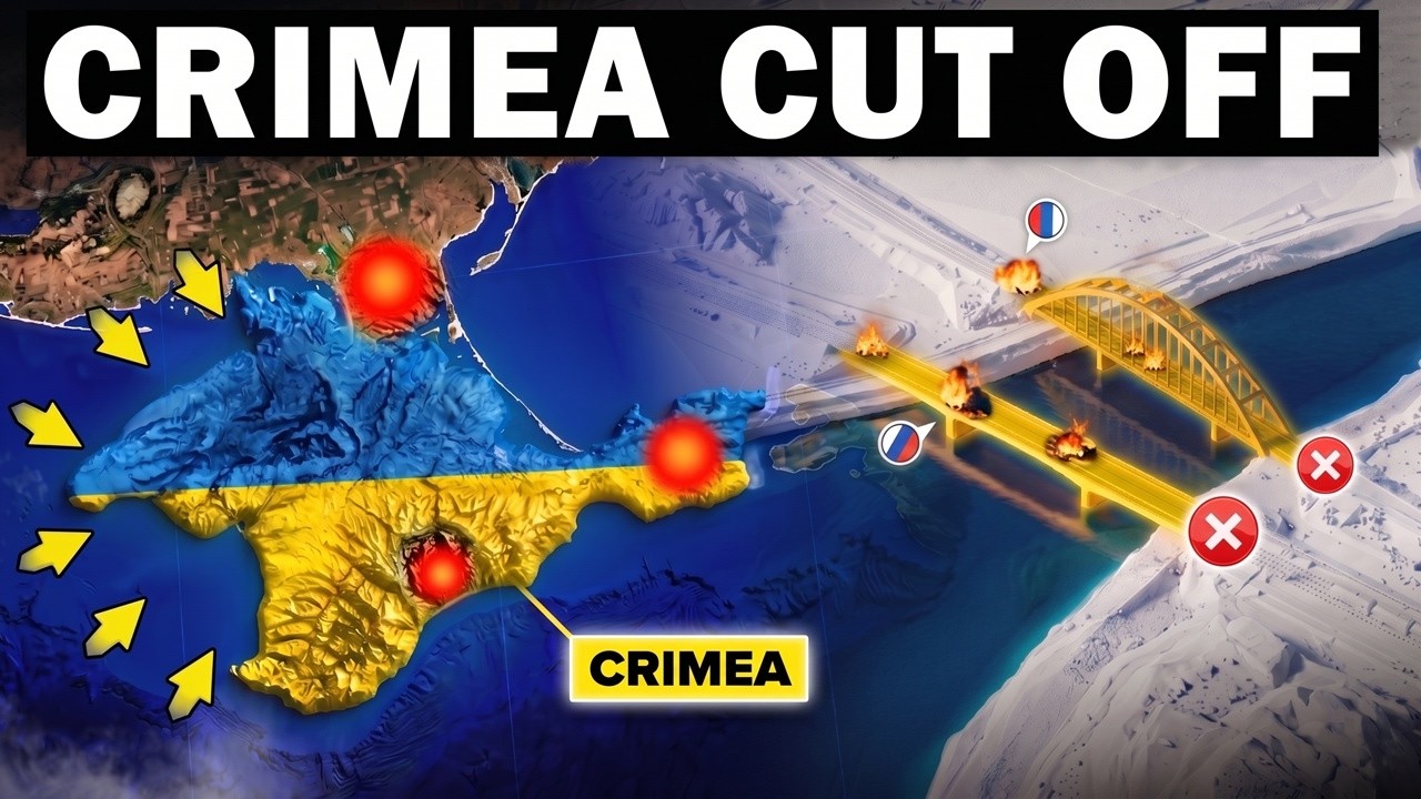ПУТИ НЕТ... Украина УНИЧТОЖАЕТ последние мосты Путина В Крым [20 000 В ЛОВУШКЕ]