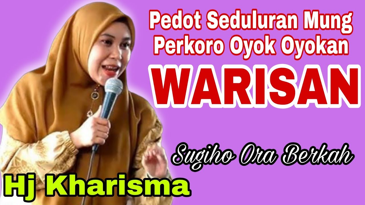 🔴LIVE PENGAJIAN LUCU‼️HJ KHARISMA YOGI NOVIANA TERBARU 2025, NGAJI SAMBIL NYINDEN