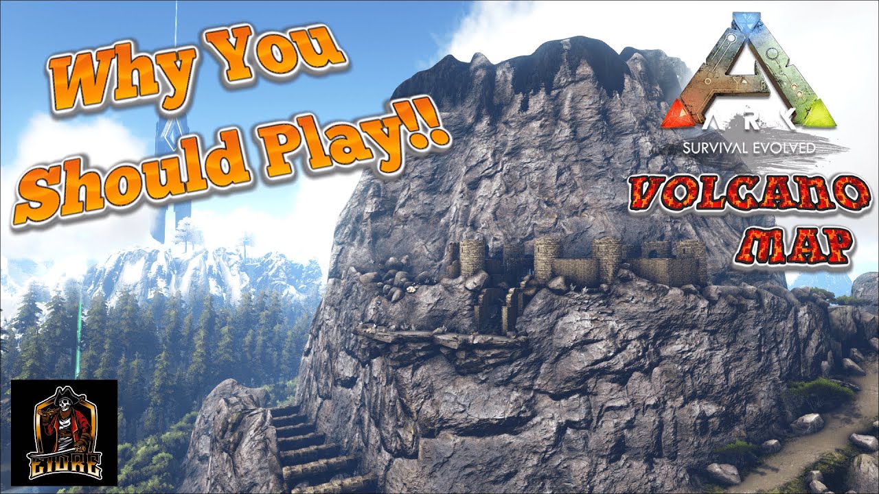 Is This The Best Ark Map You've Never Played!? | Ark: The Volcano Map Guide