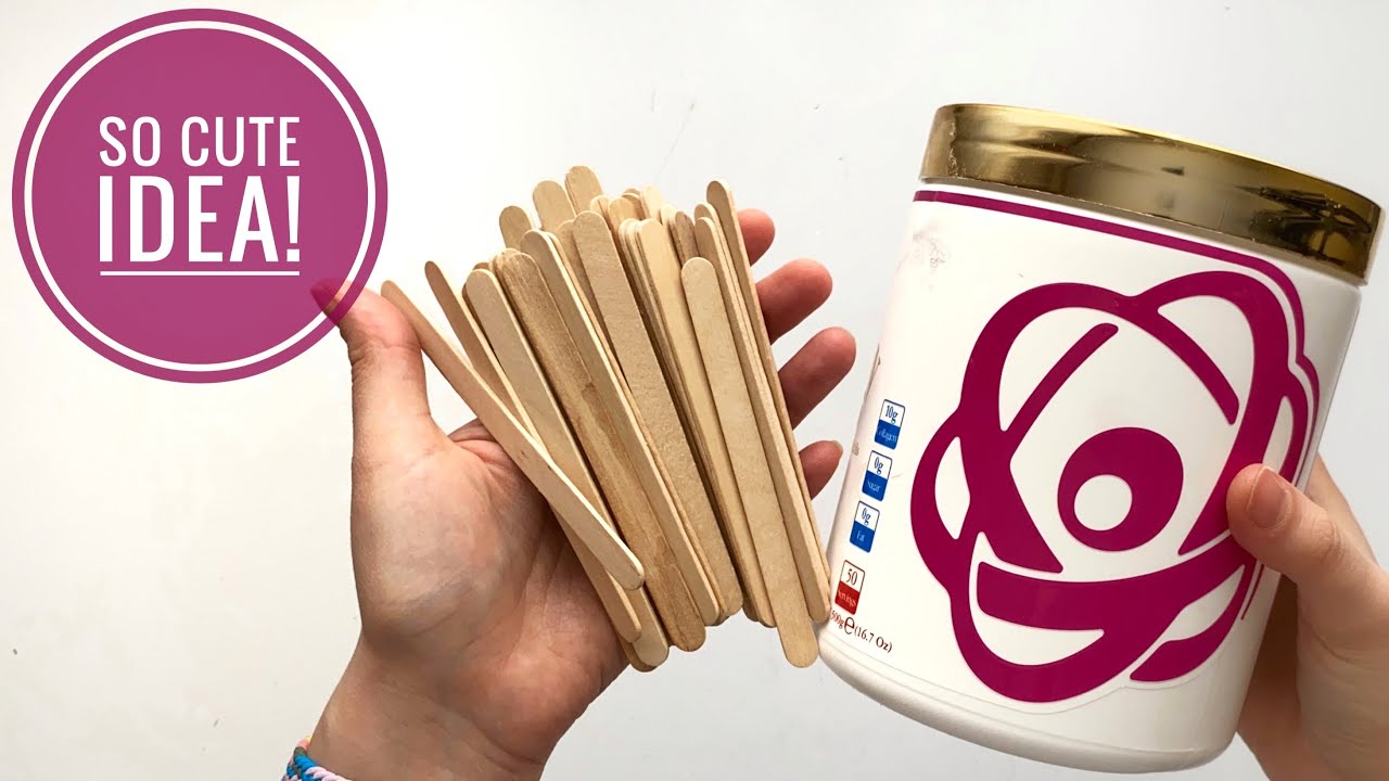 Очень милая идея переработки с пластиковой банкой!