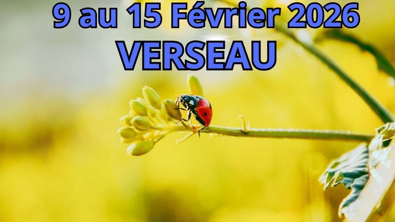 Guidance VERSEAU Du 9 Février au 15 Février 2026🔮 enfin le cadeau tant attendu de l'Univers !