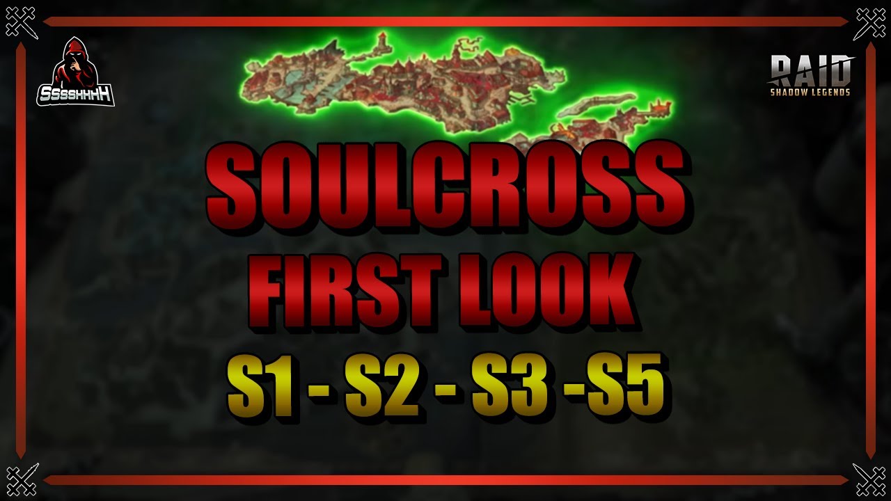 Hitting Soulcross Stages S1/S2/S3/S5: Iron Twins - Raid Shadow Legends