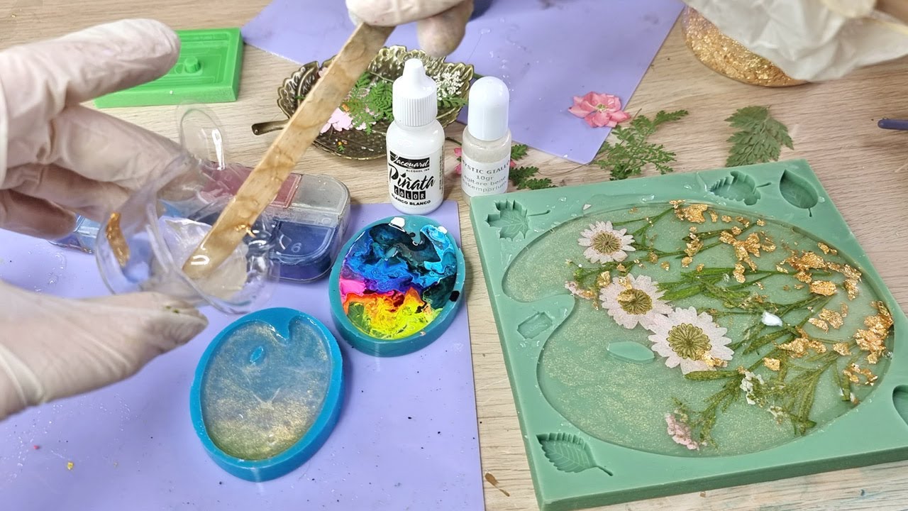 🤯Scleriamo insieme con la resina - Nuovi stampi e nuovi pigmenti