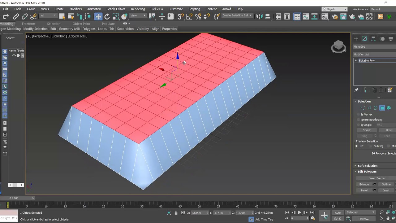 3D Max _ Modelado de una alberca parte 1