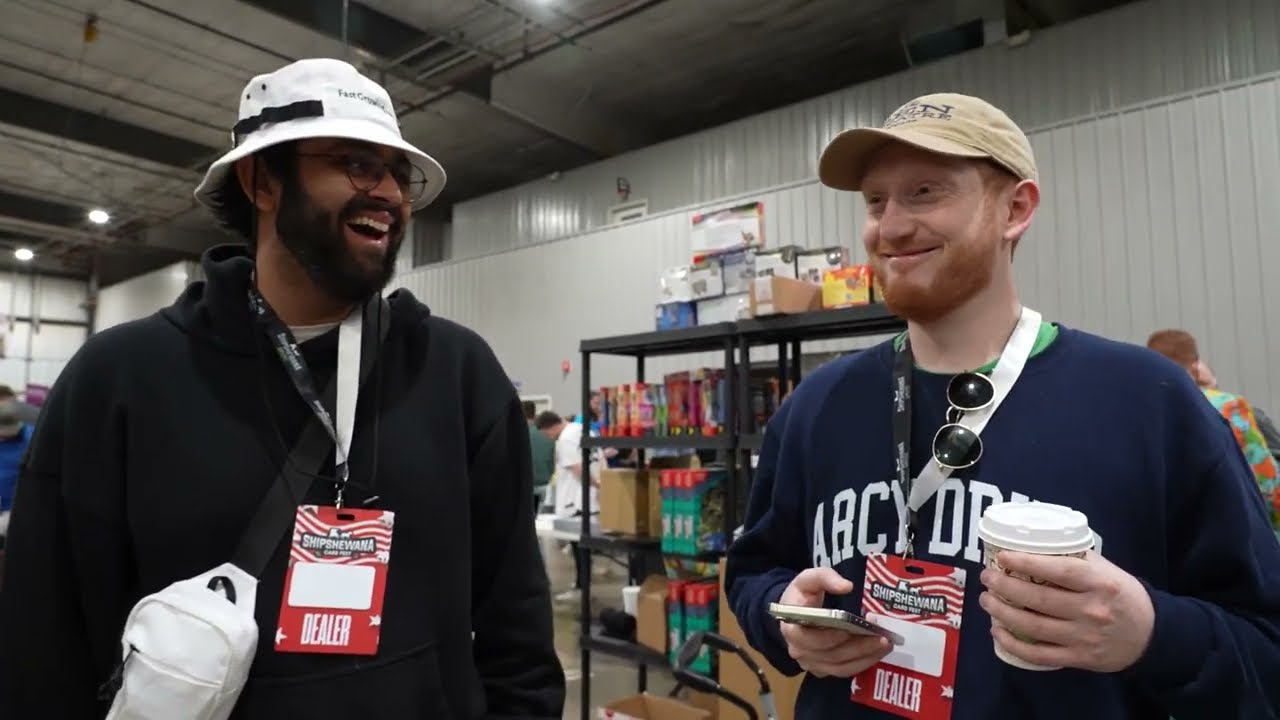 MAKING DEALS AT A CARD SHOW IN AMISH COUNTRY - Shipshewana Card Fest Vlog