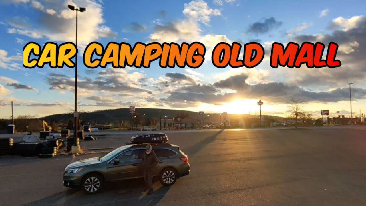 Car Camping Old Mall / Subaru Outback Overnight / Studio Tony?