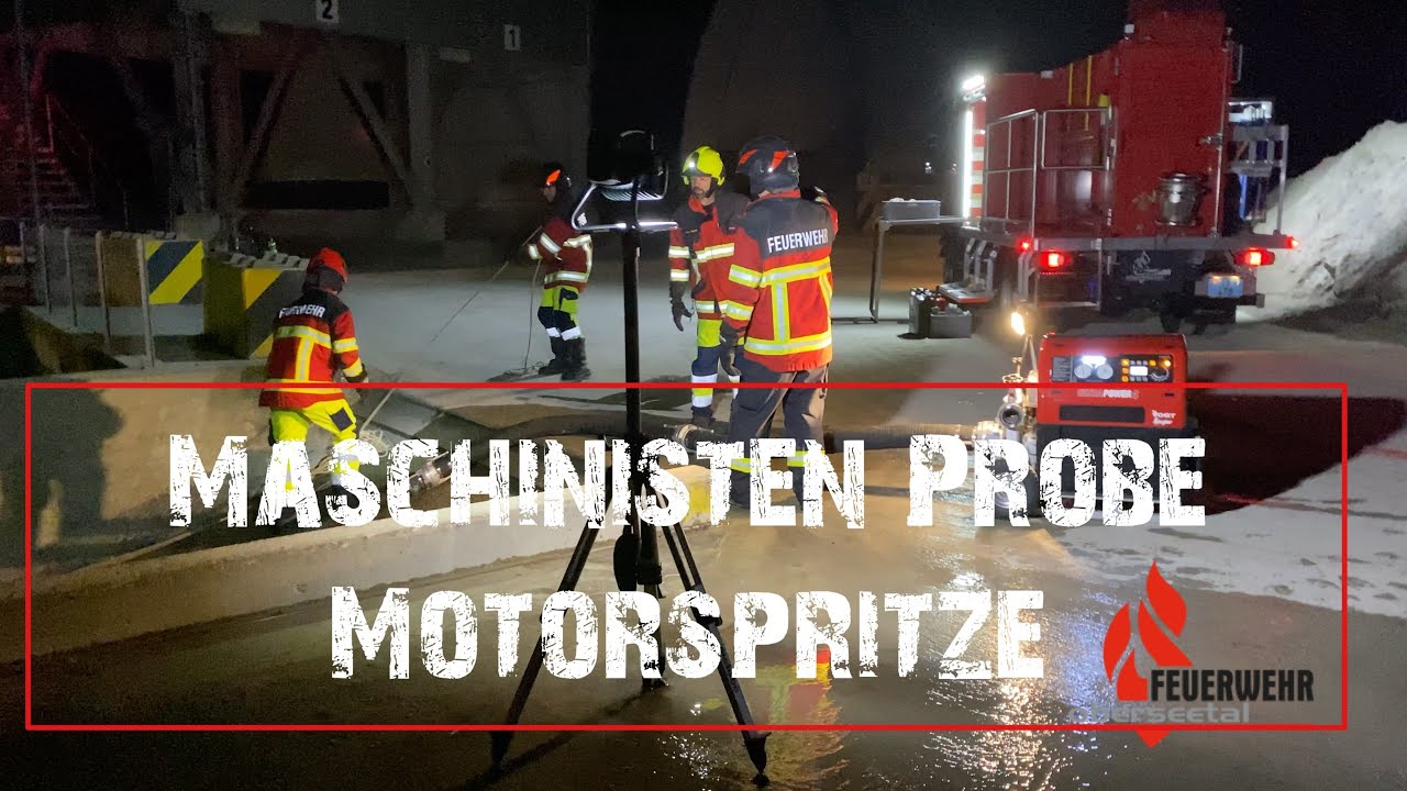Maschinisten Probe | Feuerwehr Oberseetal | Ziegler Ultra Power 4