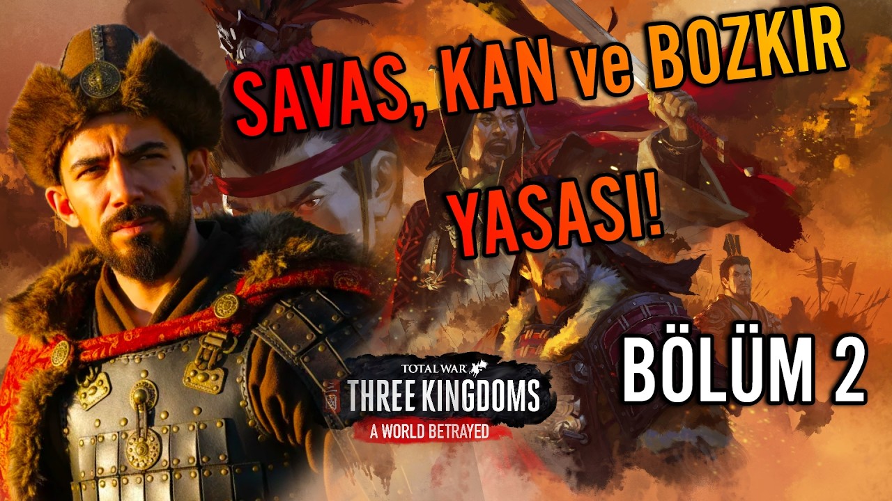 GÖÇER HUN OKÇULARI İŞ BAŞINDA! EKONOMİK SORUNLARLA BOĞUŞUYORUZ! TOTAL WAR:THREE KINGDOMS - Bölüm 2