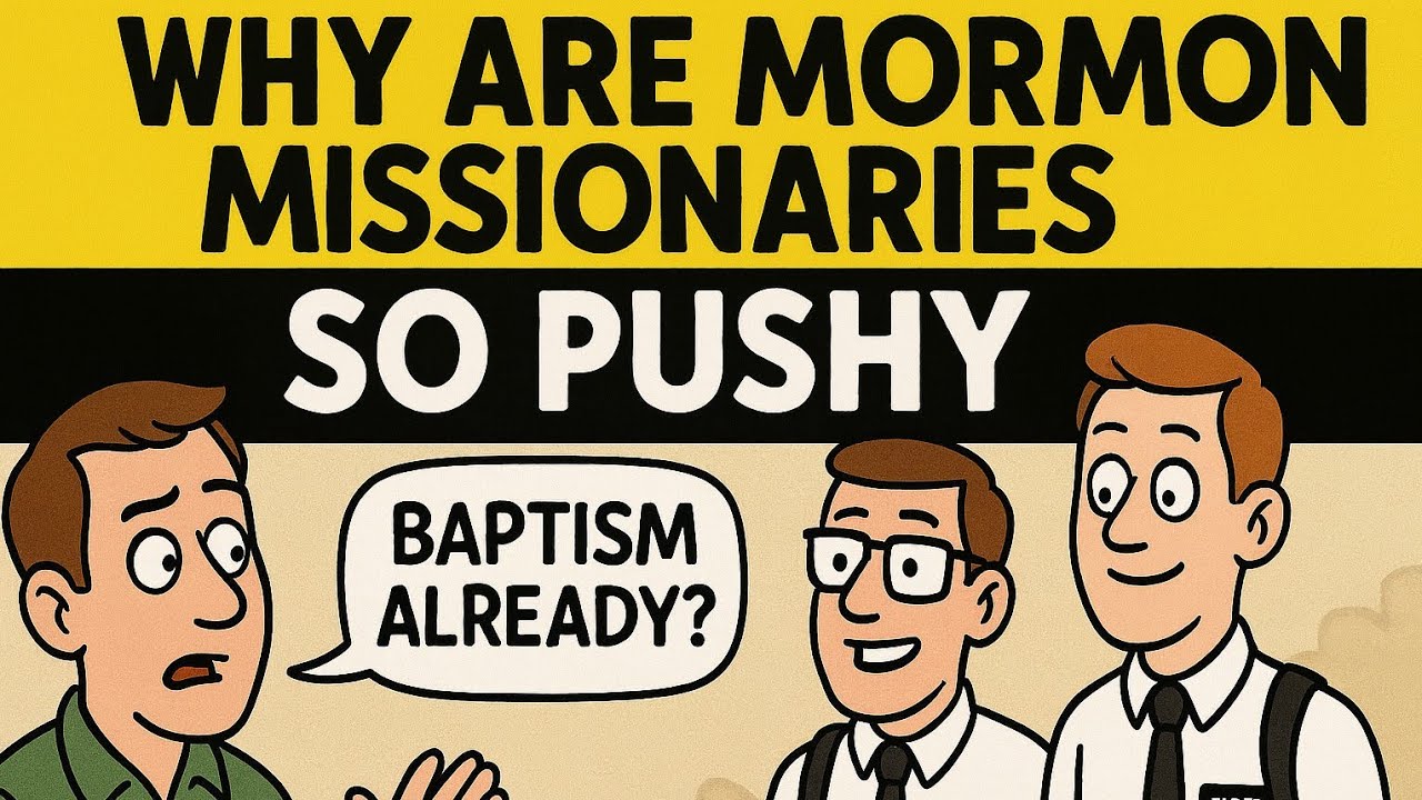 Ex-Mormon Explains Why Mormon Missionaries Extend Baptismal Invite on the First Lesson